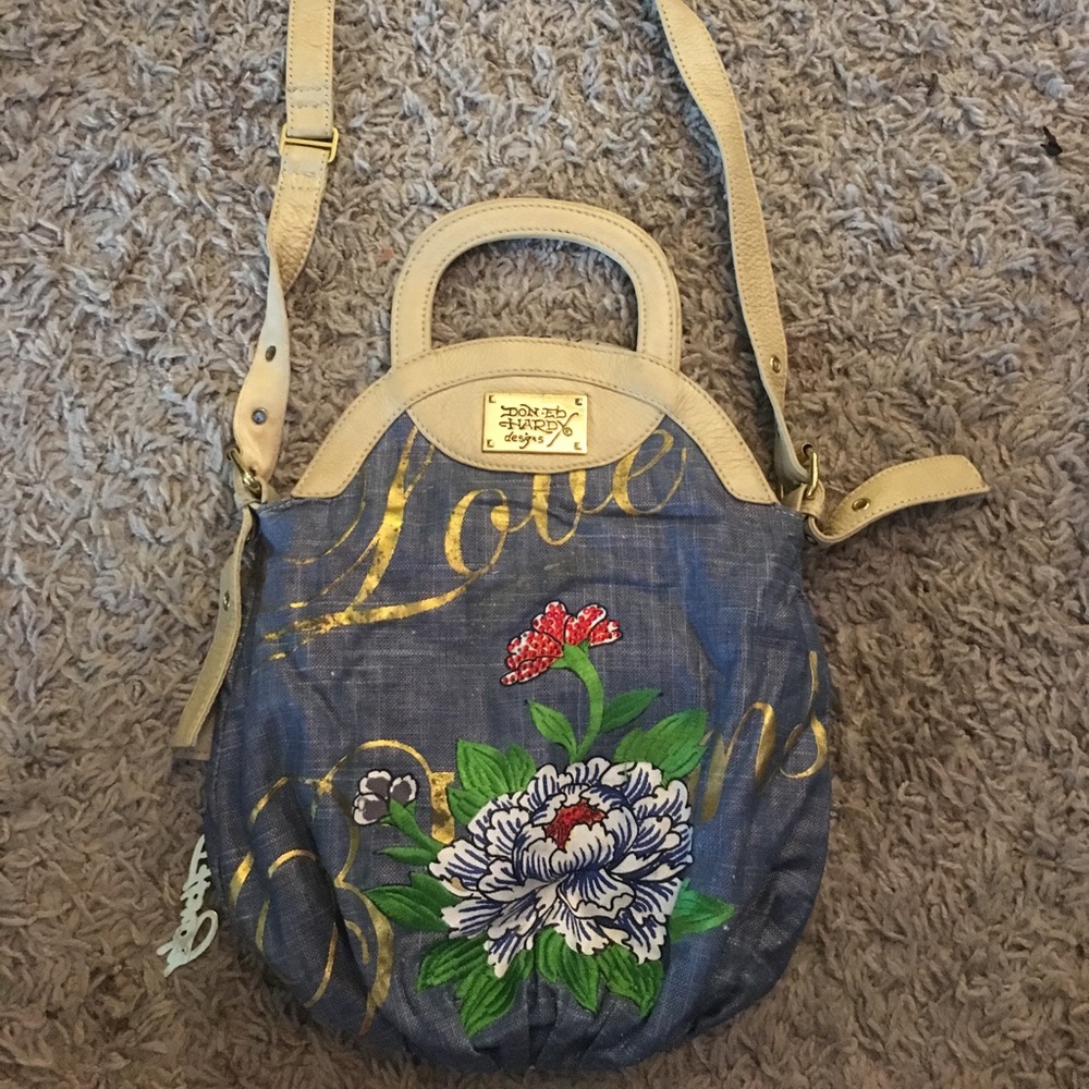 Crossbody Ed Hardy bag
